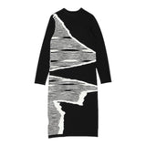 MISSONI abito tinta unita con fantasia Nero per Bambina MT1C10 NERO MISSONI 