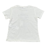 Please T-Shirt Girocollo Tinta Unita con Stampa per Neonato MBA2030B71 BIANCO PLEASE 