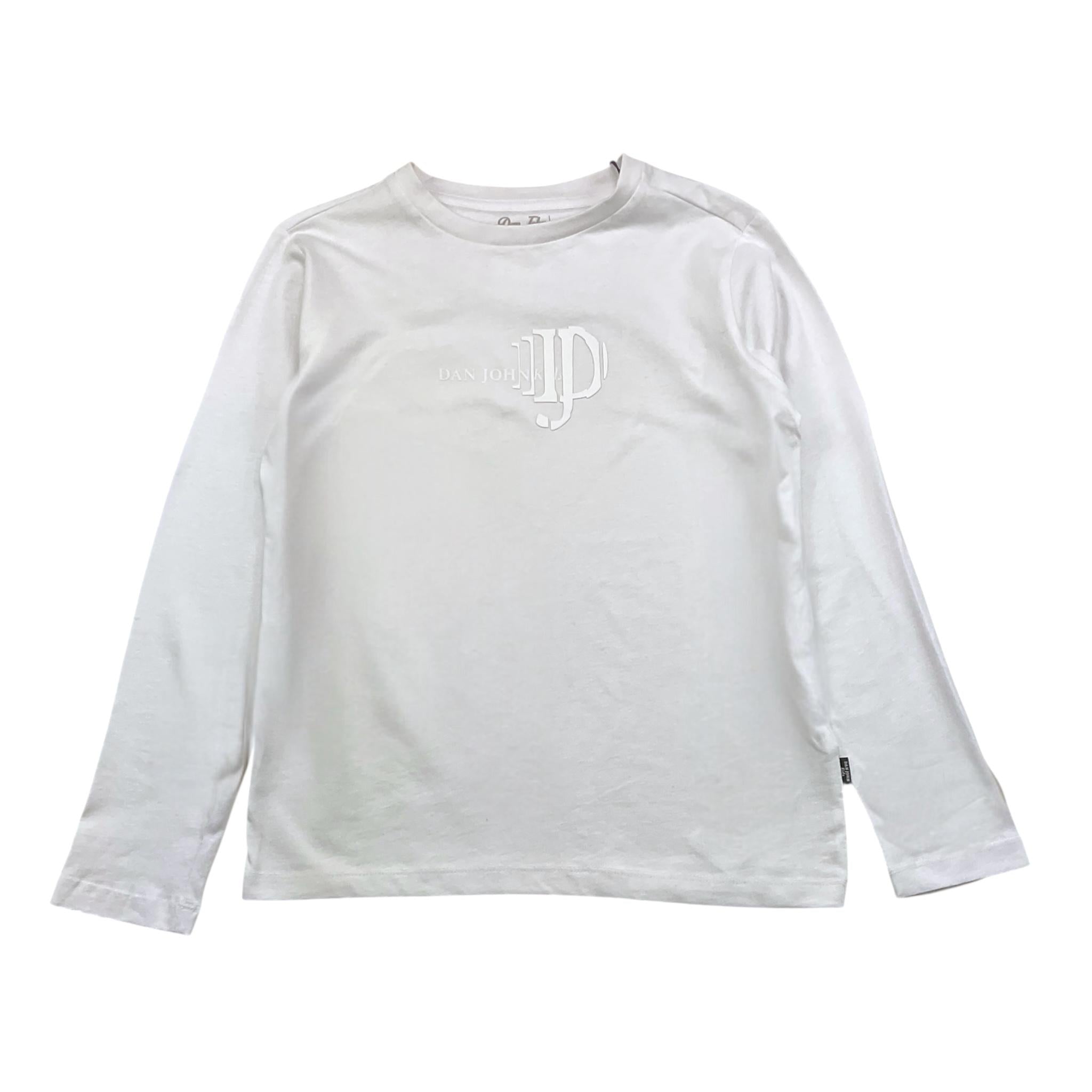 DAN JOHN shirt girocollo tinta unita con stampa Bianco per Bambino TSD5308JX BIANCO DAN JOHN 