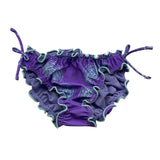 costume mutandina tinta unita FJ25B4A14BBX63N VIOLA F**K 