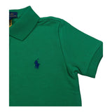 Ralph Lauren Polo Mezza Manica Tinta Unita per Bambino 322703632183J VERDE RALPH LAUREN 