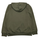 PUMA felpa chiusa con cappuccio tinta unita con stampa logo Verde per Bambino 58696508 VERDE PUMA 