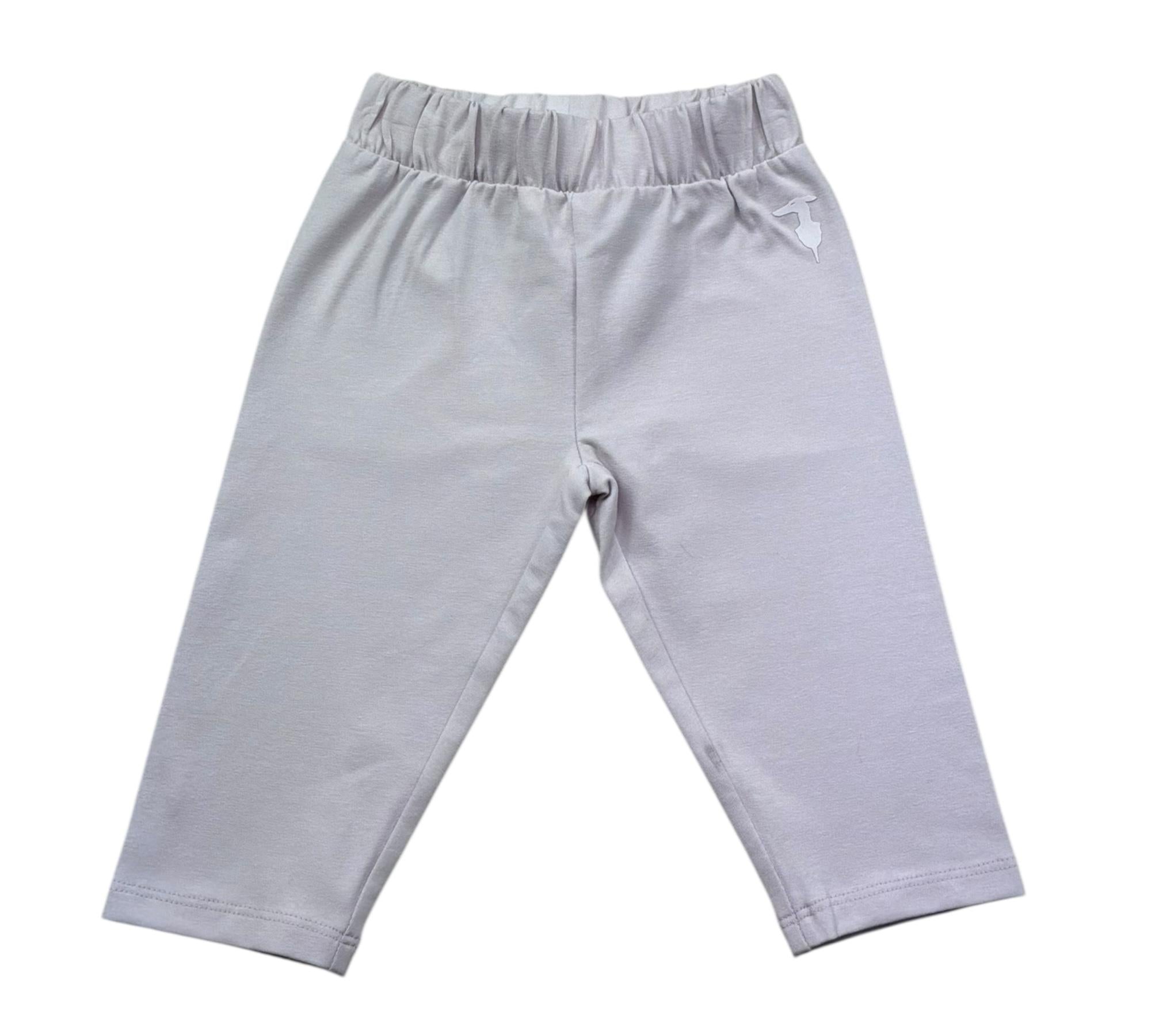 Trussardi Leggins Tinta Unita con Logo per Neonata TIP26023LE LILLA TRUSSARDI 