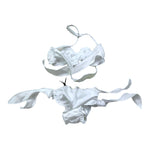 4Giveness Costume 2 Pezzi Fascia-Slip Traforato per Bambina FGBG3952 BIANCO 4GIVENESS 