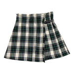 PICCOLA LUDO gonna tricolore con fantasia a quadri Verde per Bambina BS9WB037 VERDE PICCOLA LUDO 