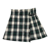 PICCOLA LUDO gonna tricolore con fantasia a quadri Verde per Bambina BS9WB037 VERDE PICCOLA LUDO 