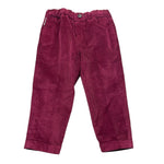 MICHAEL COAL pantalone tinta unita a costine Bordeaux per Bambino 020171 BORDEAUX MICHAEL COAL 
