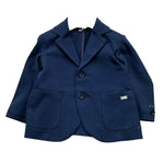 Le Bebe' Giacca Tinta Unita con Bottoni per Neonato LBB5412 BLU LE BEBE' 