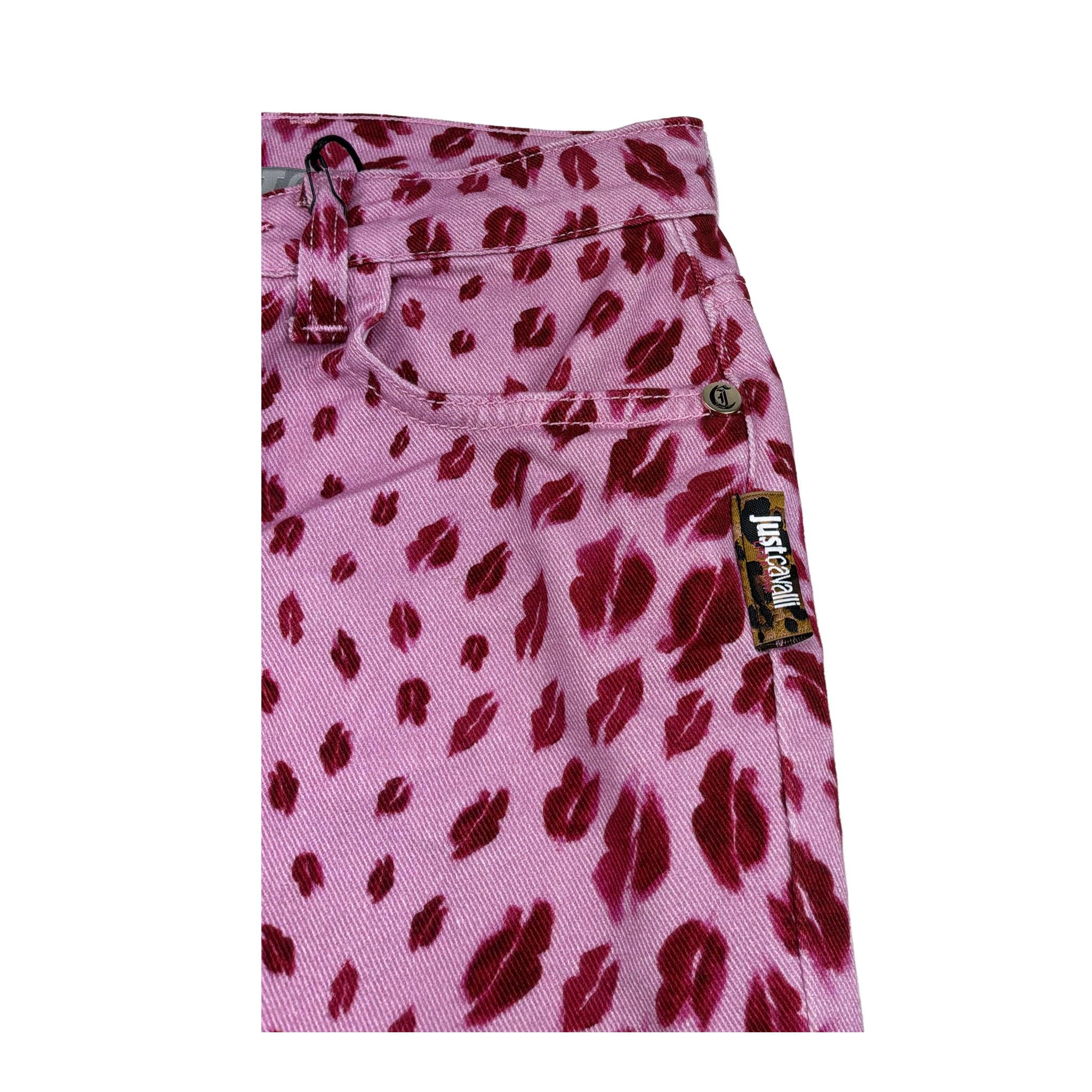 Just Cavalli Jeans Tinta Unita con Girovita Regolabile per Bambina JGP26036PA ROSA JUST CAVALLI 