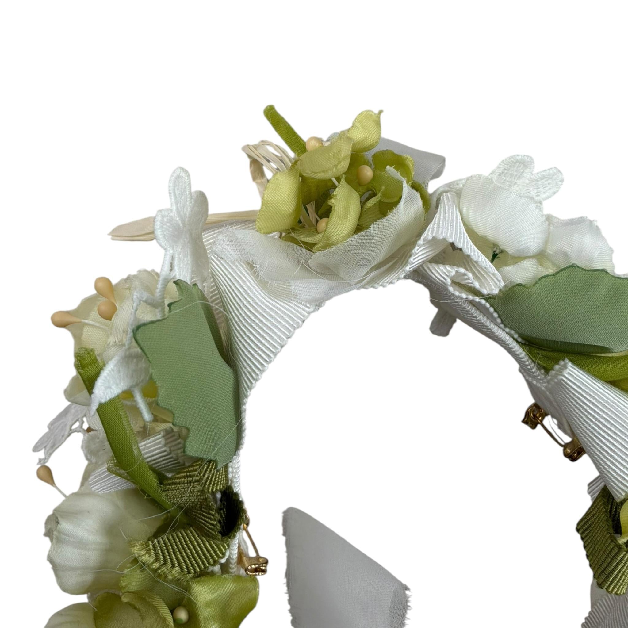 Raffaella 2 Coroncine con Applicazioni Fiori per Bambina CORONCINA MULTICOLOR RAFFAELLA 