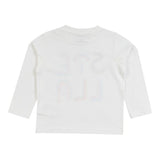 STELLA McCARTNEY shirt girocollo tinta unita con stampe in contrasto Bianco per Neonata TT8080 BIANCO STELLA McCARTNEY 