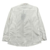 Manuell & Frank Camicia Manica Lunga Tinta Unita per Bambino MF3404B BIANCO MANUELL & FRANK 