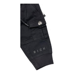 JOHN RICHMOND pantalone tinta unita con elastico in vita Nero per Neonato RIA25042PA NERO JOHN RICHMOND 
