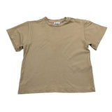 M+E' T-Shirt Girocollo Tinta Unita per Neonato UEM0479N BEIGE M+E' 