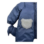 NANAN eskimo tinta unita con cappuccio Blu per Neonato I2351703BL BLU NANAN 