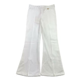 Liu Jo Pantalone Tinta Unita Modella Zampa Con Elastico In Vita Bianco Per Bambina