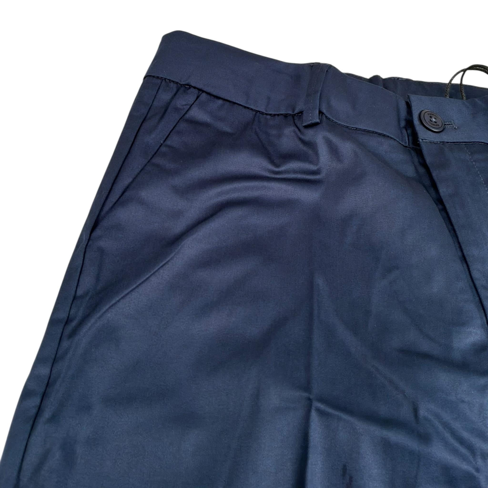 Refrigiwear Pantalone Tinta Unita con Girovita Regolabile per Bambino 143PRMJS25 BLU REFRIGIWEAR 