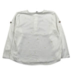 Bamboom+Babies Shirt Tinta Unita con Bottoni per Neonato 849 PANNA BAMBOOM+BABIES 