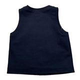 Paolo Pecora Gilet Tinta Unita per Bambino PP3883J BLU PAOLO PECORA 