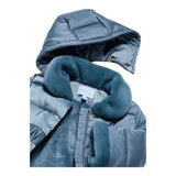 ABEL & LULA giubbino tinta unita con zip e cappuccio Azzurro per Neonata 5818X AZZURRO ABEL & LULA 