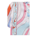 Emilio Pucci Camicia Tinta Unita con Fantasia per Bambina PU5A41 LILLA EMILIO PUCCI 