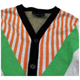 John Richmond Cardigan Scollo A V Stampa Fantasia per Bambino RBP26052CD MULTICOLOR JOHN RICHMOND 