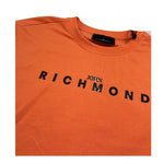 John Richmond Shirt Girocollo Tinta Unita con Stampa per Bambino RBP26021TS ARANCIONE JOHN RICHMOND 