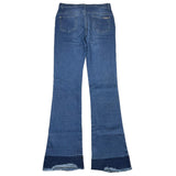 Twinset Jeans Tinta Unita Modello Zampa Blu Per Bambina