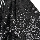 John Richmond Gonna Tinta Unita con Paillettes per Bambina RGP26195GO NERO JOHN RICHMOND 