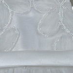 abito cerimonia tinta unita con tulle IM23B36 BIANCO ISABEL & MARTINEZ 