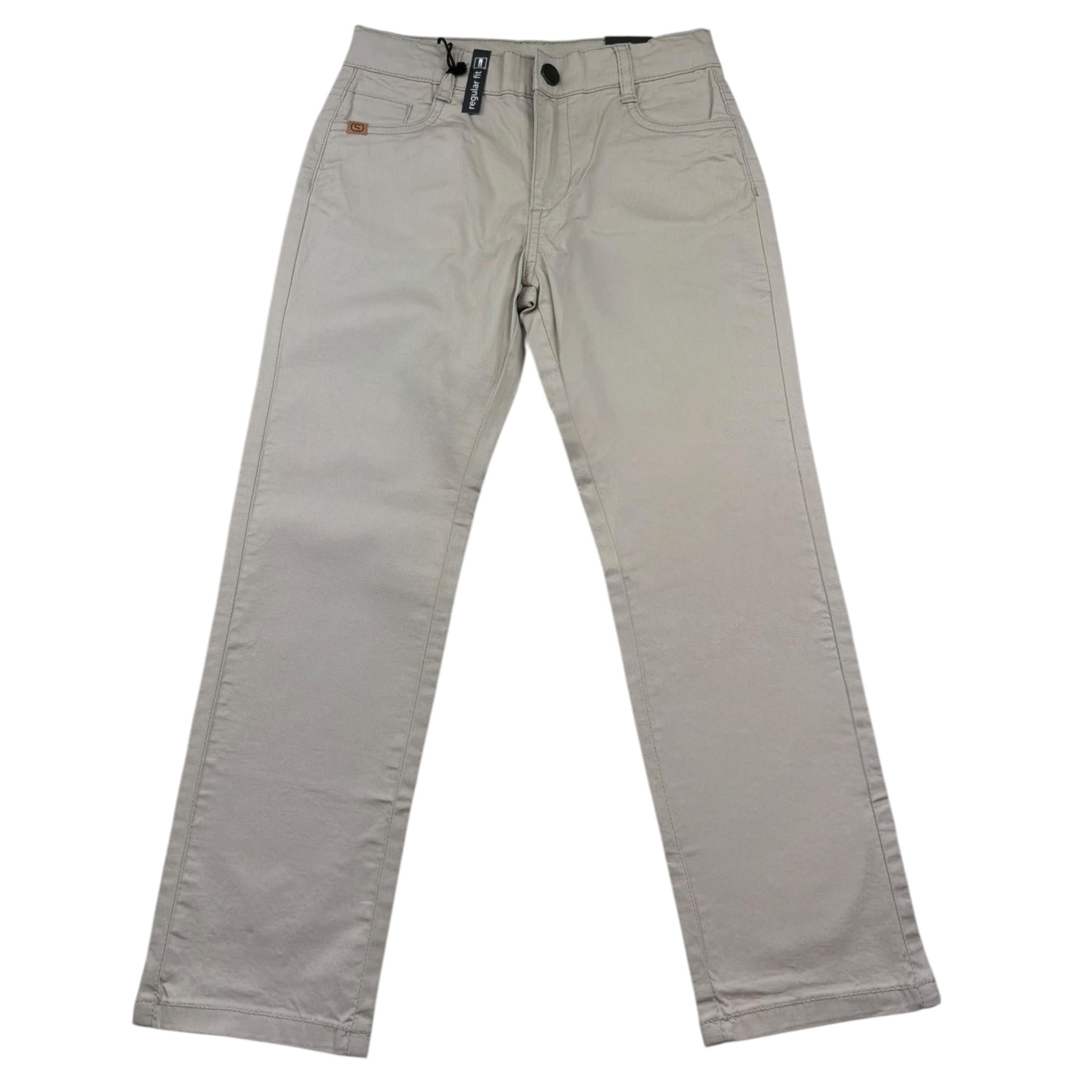 Sarabanda Pantalone Tinta Unita con Girovita Regolabile per Bambino 0B034 BEGIE SARABANDA 