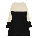 LIU JO abito manica lunga bicolore Panna/nero per Bambina GF4134 PANNA/NERO LIU JO 