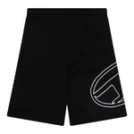 Diesel Bermuda In Tuta Tinta Unita con Logo per Bambino J02273X NERO DIESEL 