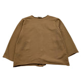 ZERO AMPERE cardigan tinta unita con taschini Marrone per Bambino BERAT MARRONE ZERO AMPERE 