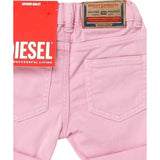 Diesel Short Tinta Unita con Girovita Regolabile per Bambina J01274 ROSA DIESEL 
