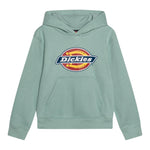 DICKIES felpa tinta unita con cappuccio e logo Verde acqua per Bambino DK0KWR27KBK1 VERDE ACQUA DICKIES 