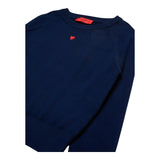 Max&Co. Maglia Girocollo Fantasia A Righe per Bambina MX0003X BLU MAX&Co. 