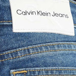 CALVIN KLEIN jeans tinta unita con girovita regolabile Blu per Bambina IG0IG02071 BLU CALVIN KLEIN 