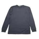 NEVER TOO shirt girocollo tinta unita con logo Nero per Bambino NT2115R NERO NEVER TOO 
