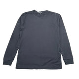 NEVER TOO shirt girocollo tinta unita con logo Nero per Bambino NT2115R NERO NEVER TOO 
