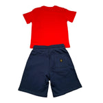 Refrigiwear Completo 2 Pezzi T-Shirt-Bermuda per Bambino 456DRMBS25 ROSSO/BLU REFRIGIWEAR 