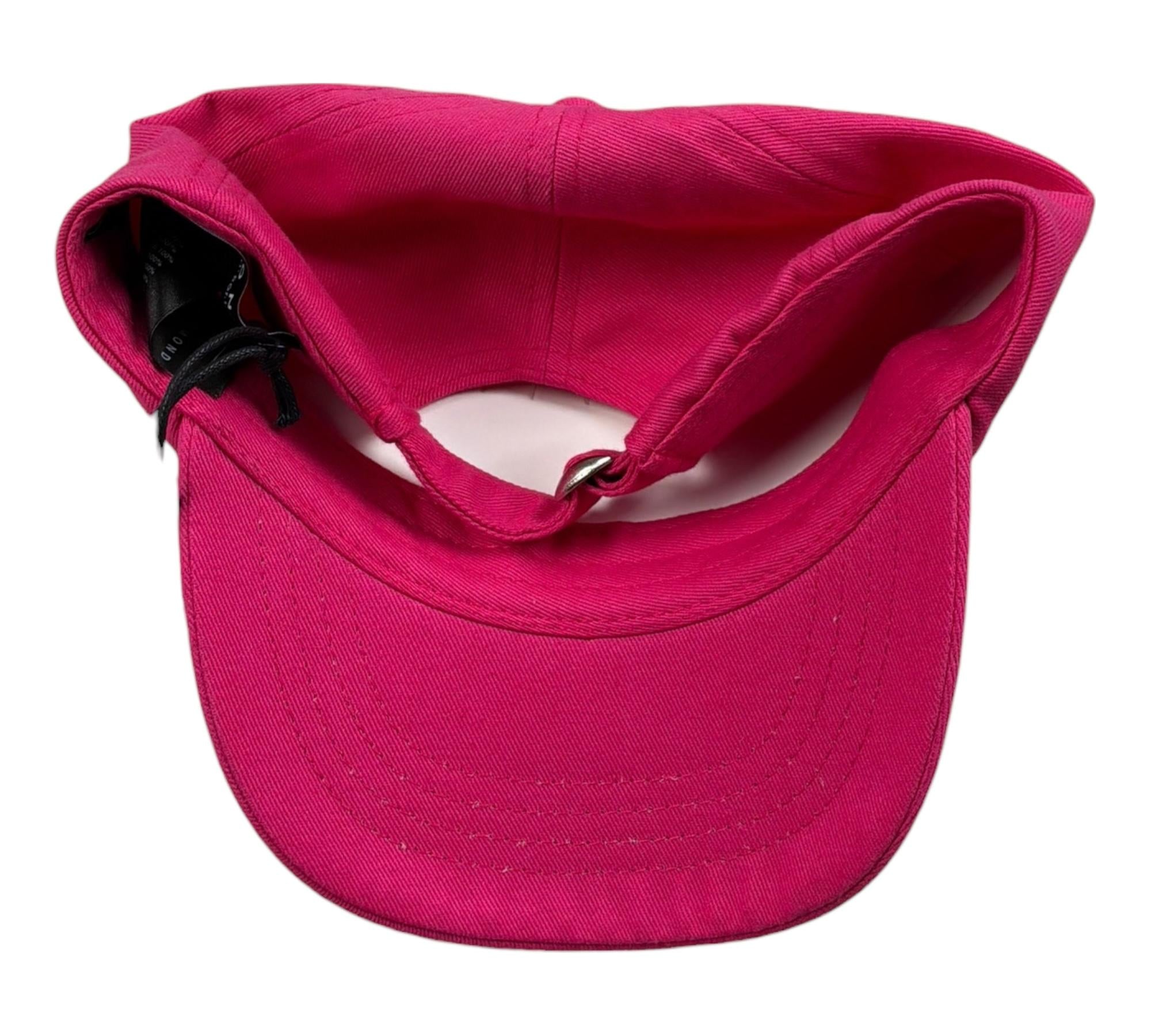 John Richmond Cappello con Visiera Tinta Unita per Bambina RGP26011BT FUXIA JOHN RICHMOND 