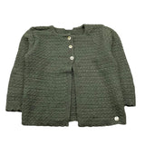 PAZ RODRIGUEZ cardigan tinta unita Verde per Bambino 001121105J VERDE PAZ RODRIGUEZ 