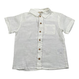Wedoble Camicia Mezza Manica Tinta Unita per Neonato V2508914TN PANNA WEDOBLE 