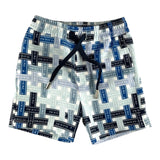 Cesare Paciotti Bermuda Multicolor Con Elastico In Vita Azzurro Per Bambino