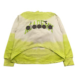 Diadora Felpa Chiusa con Cappucci Asimmetrica per Bambina S4DIJGHS110 VERDE DIADORA 