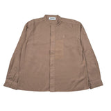 Dondup Camicia Manica Lunga Tinta Unita per Bambino DMCA037 MARRONE DONDUP 