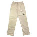 C.P. COMPANY pantalone tinta unita cn camoscio con elastico in vita Panna per Bambino CUP00IX PANNA C.P. COMPANY 