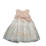 Isabel Abito Cerimonia Tinta Unita con Tulle per Bambina IMM22D900 BIANCO ISABEL 