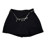 J'Aime' Short Tinta Unita Modello Gonna per Bambina JG413025SH NERO J'AIME' 